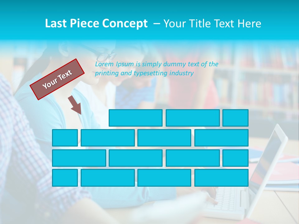 Typing Attractive Focus PowerPoint Template
