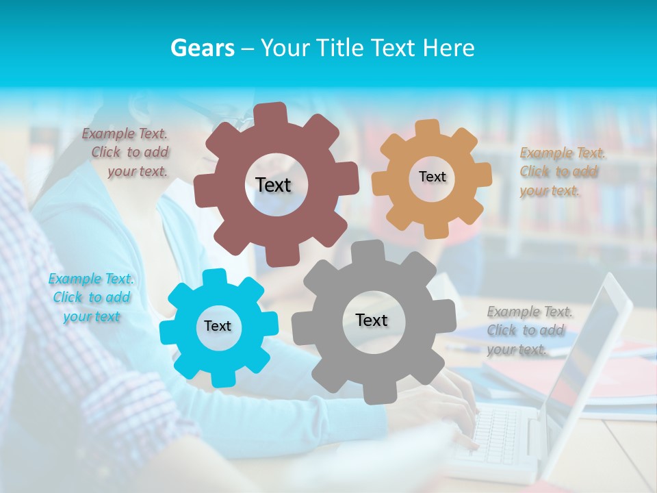 Typing Attractive Focus PowerPoint Template