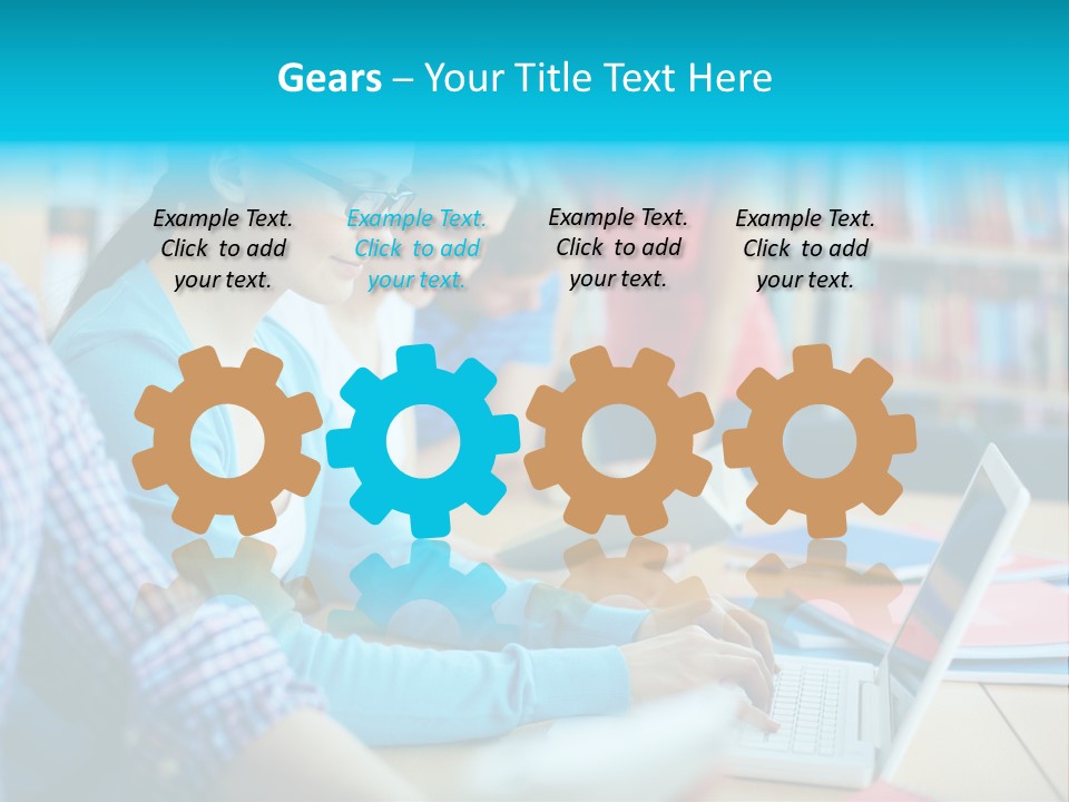 Typing Attractive Focus PowerPoint Template