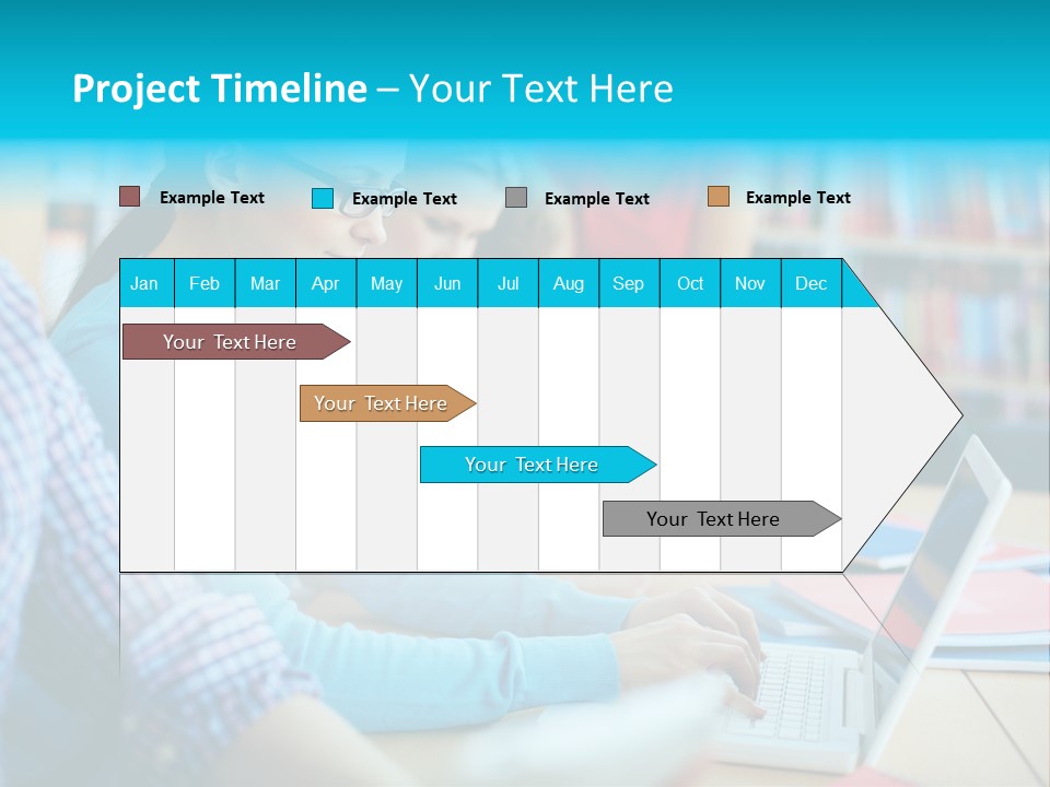 Typing Attractive Focus PowerPoint Template