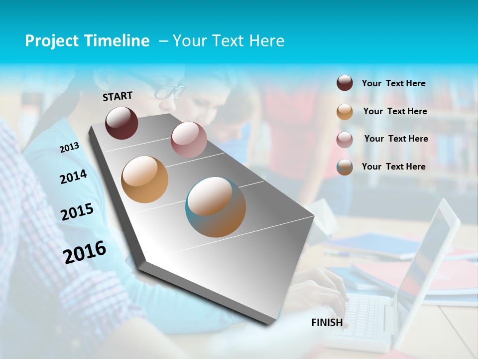 Typing Attractive Focus PowerPoint Template