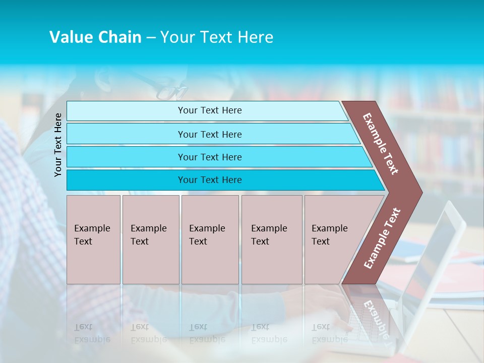 Typing Attractive Focus PowerPoint Template