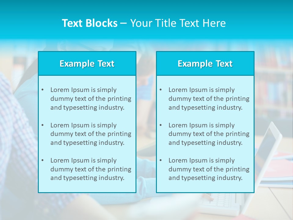 Typing Attractive Focus PowerPoint Template