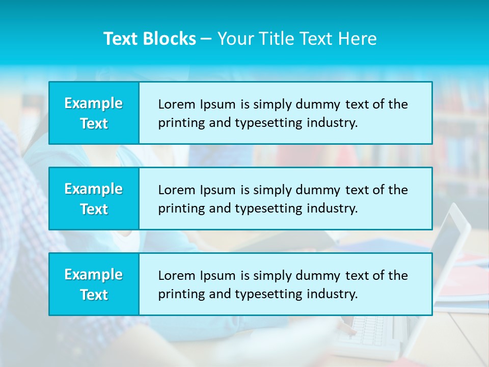 Typing Attractive Focus PowerPoint Template