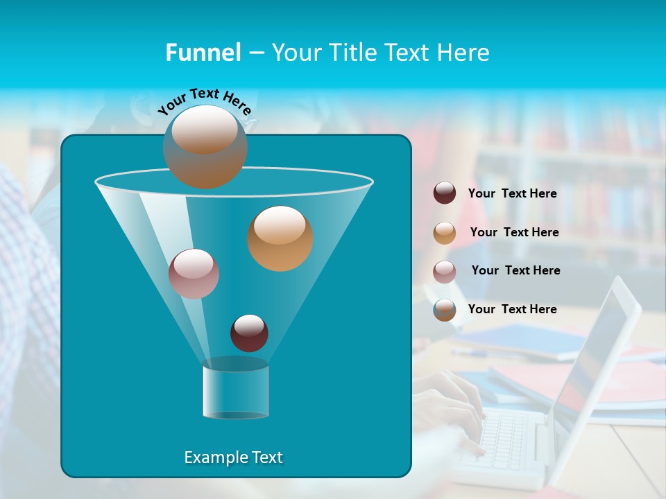 Typing Attractive Focus PowerPoint Template