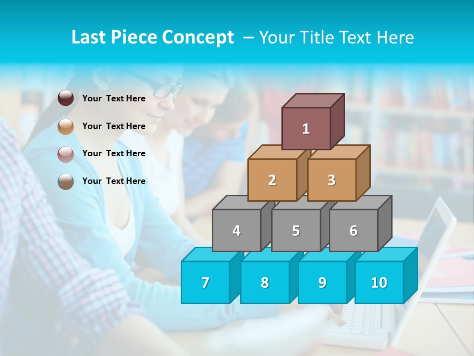 Typing Attractive Focus PowerPoint Template