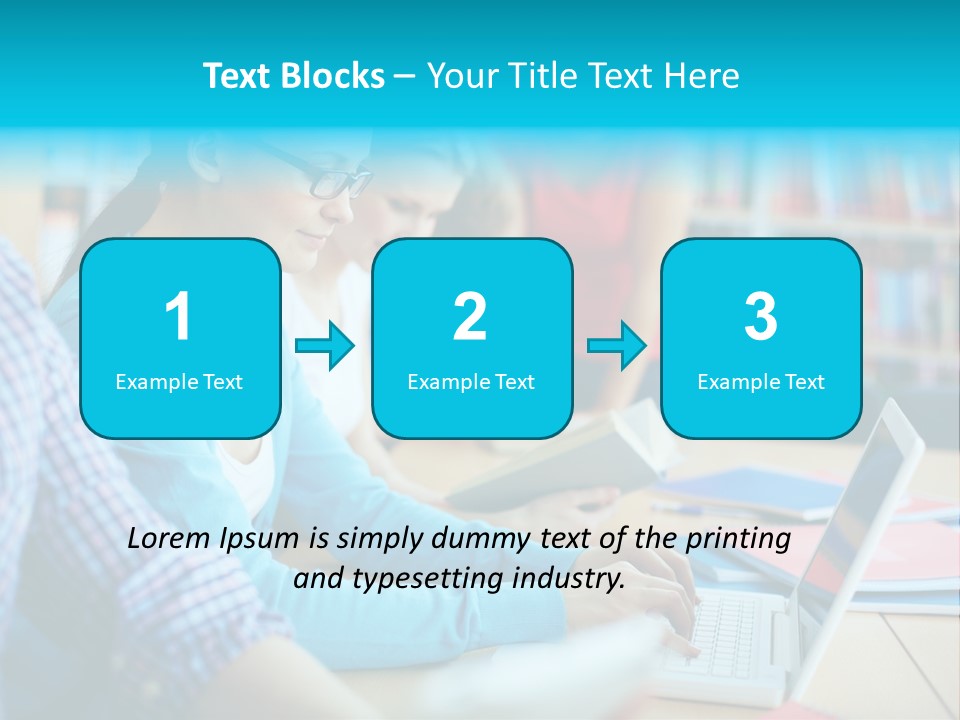Typing Attractive Focus PowerPoint Template