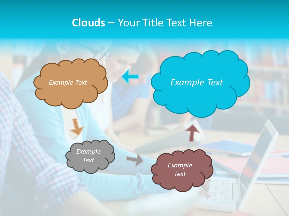 Typing Attractive Focus PowerPoint Template