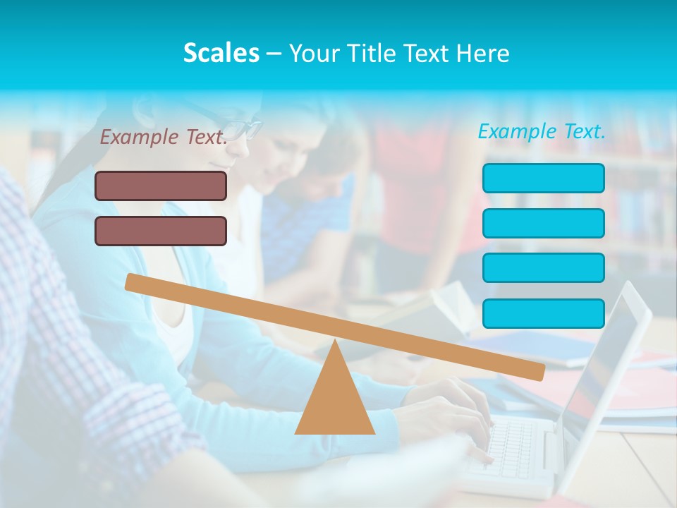 Typing Attractive Focus PowerPoint Template