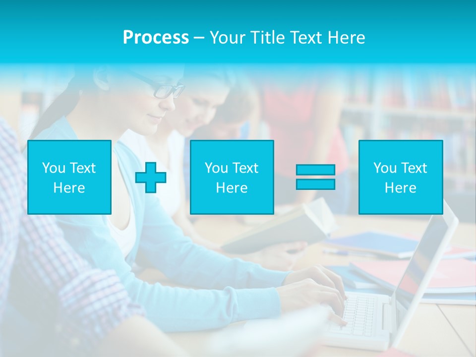 Typing Attractive Focus PowerPoint Template