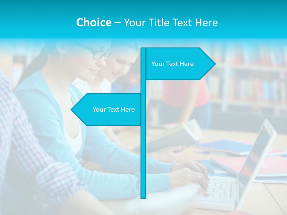 Typing Attractive Focus PowerPoint Template