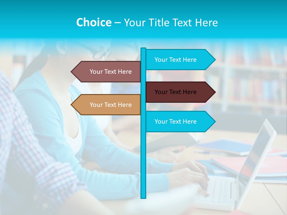 Typing Attractive Focus PowerPoint Template