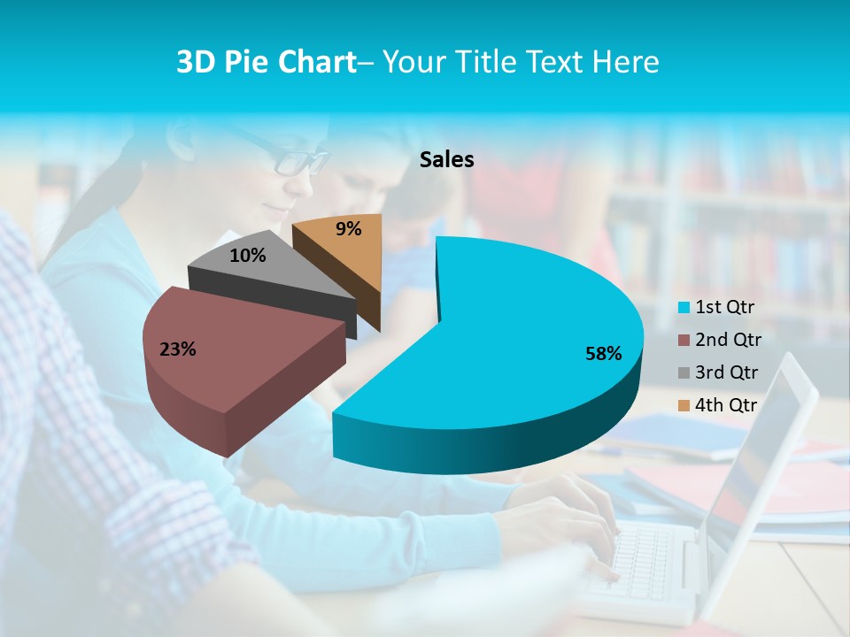 Typing Attractive Focus PowerPoint Template