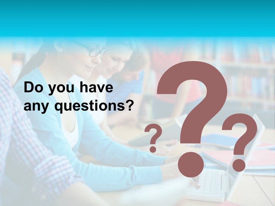 Typing Attractive Focus PowerPoint Template