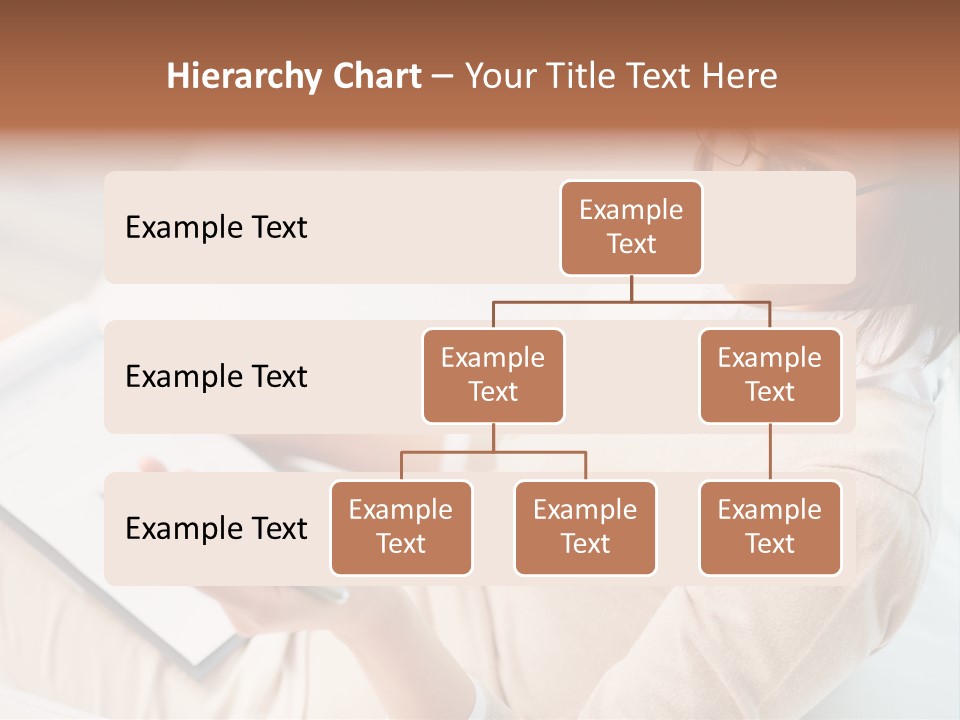 Businesswoman Female Seminar PowerPoint Template