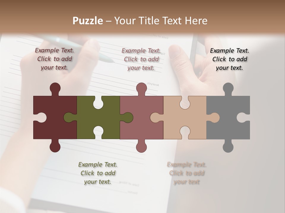 Professional Psychologue Diagnosis PowerPoint Template