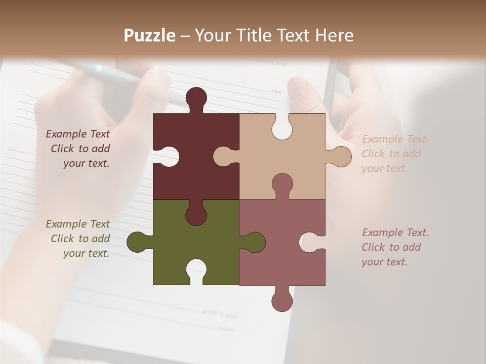 Professional Psychologue Diagnosis PowerPoint Template