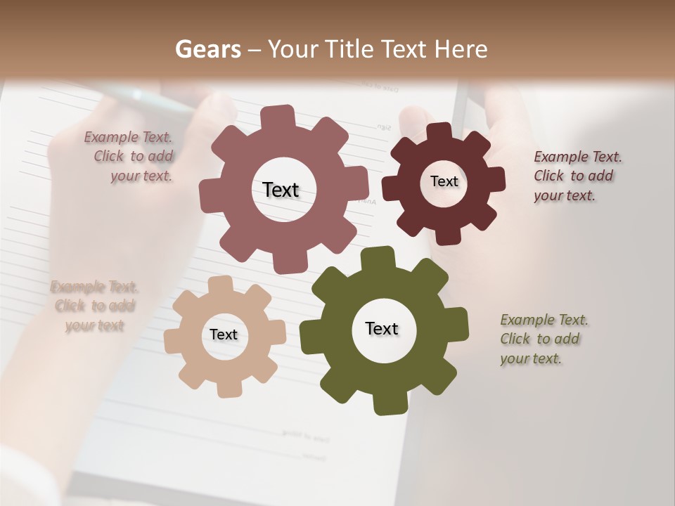 Professional Psychologue Diagnosis PowerPoint Template