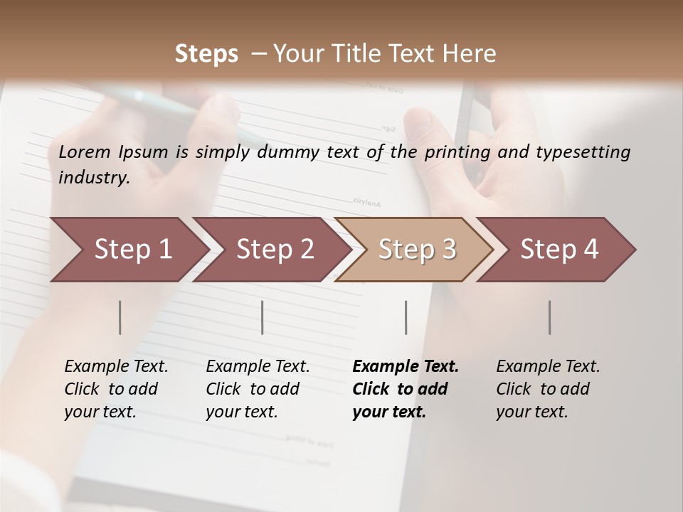 Professional Psychologue Diagnosis PowerPoint Template