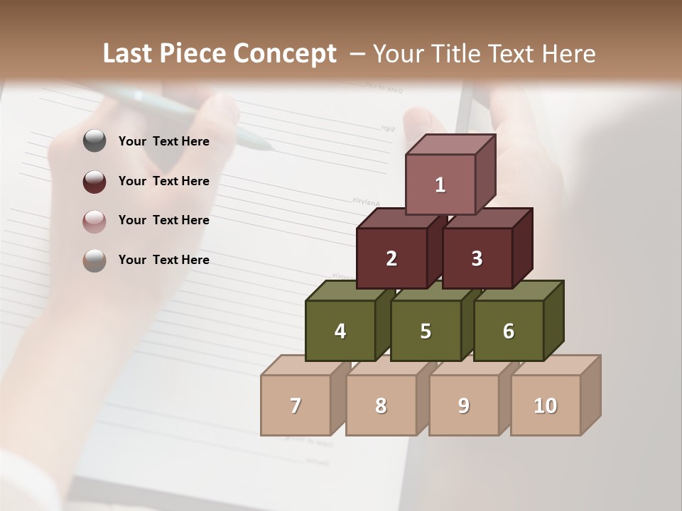 Professional Psychologue Diagnosis PowerPoint Template