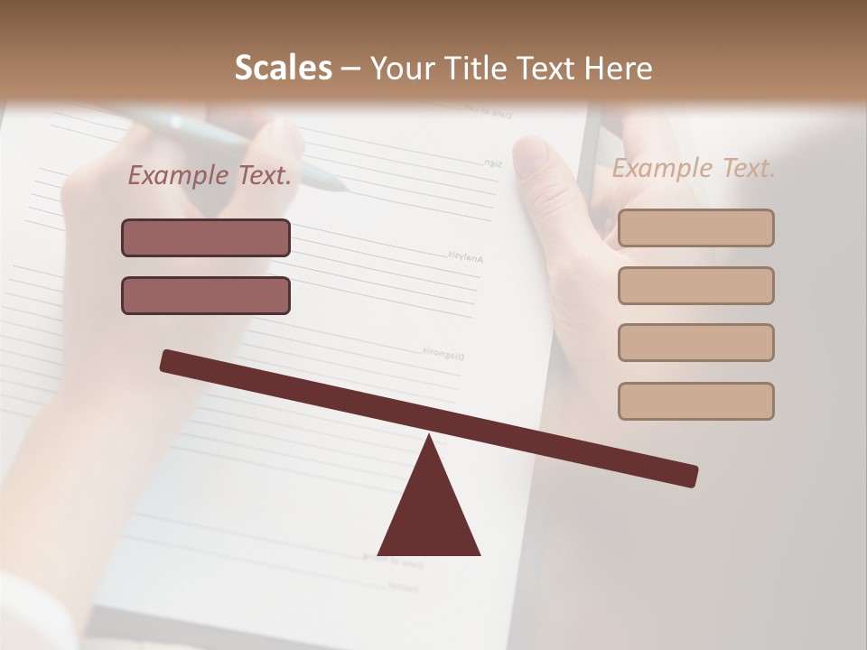 Professional Psychologue Diagnosis PowerPoint Template