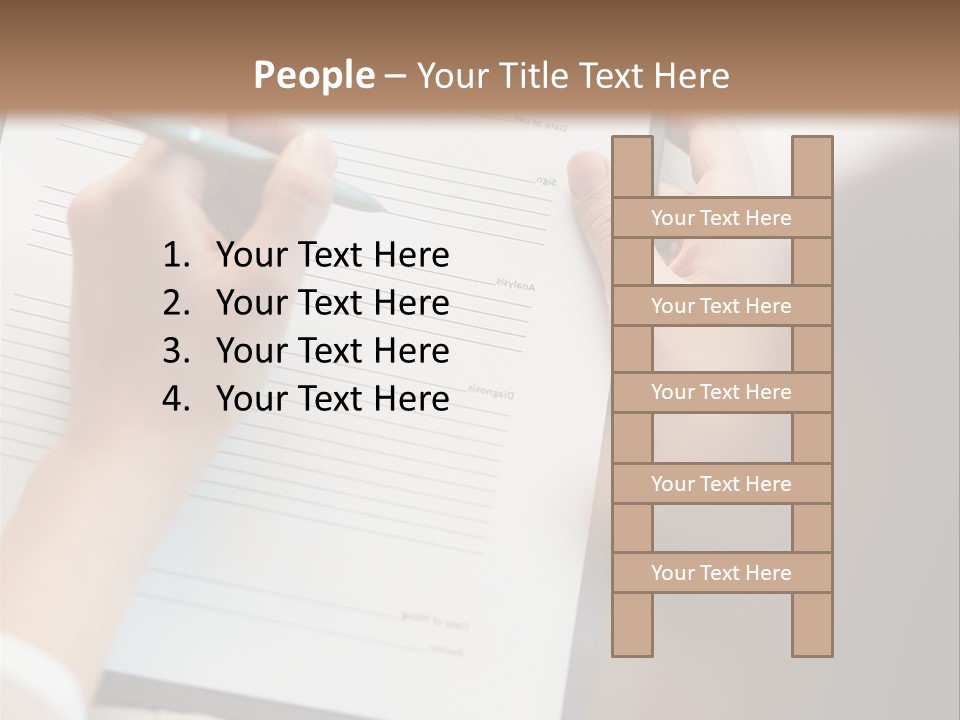 Professional Psychologue Diagnosis PowerPoint Template