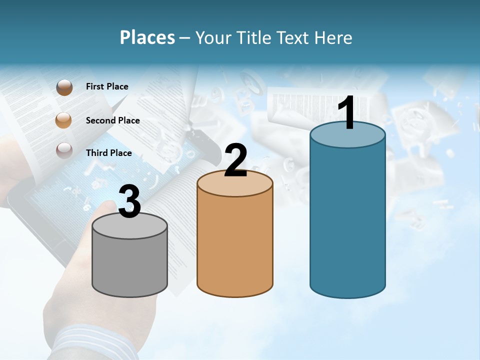 Cover Casual Mobile PowerPoint Template