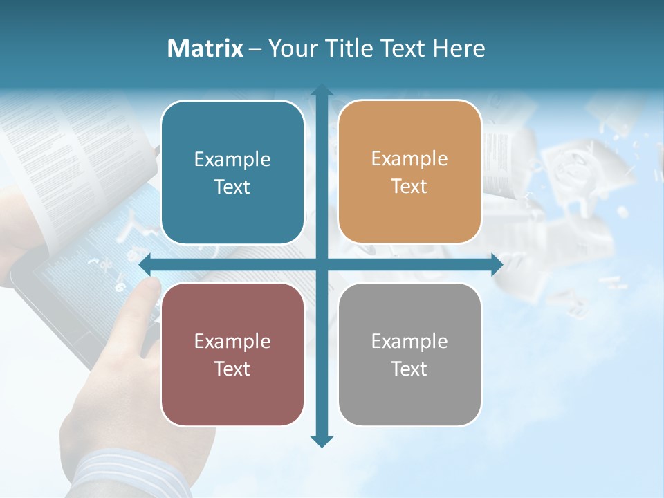 Cover Casual Mobile PowerPoint Template