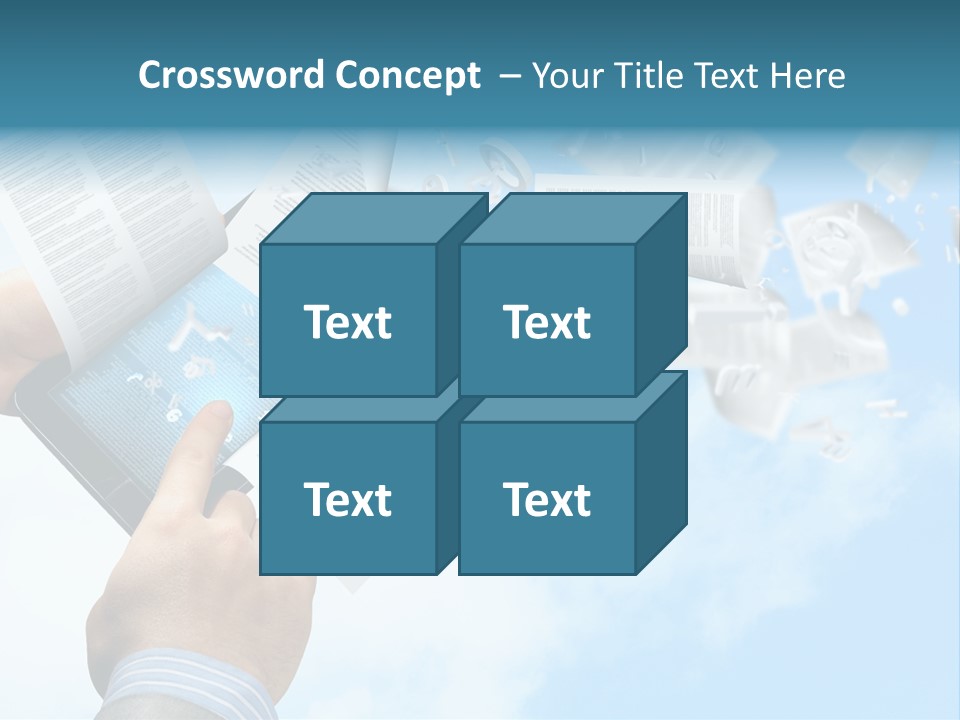Cover Casual Mobile PowerPoint Template