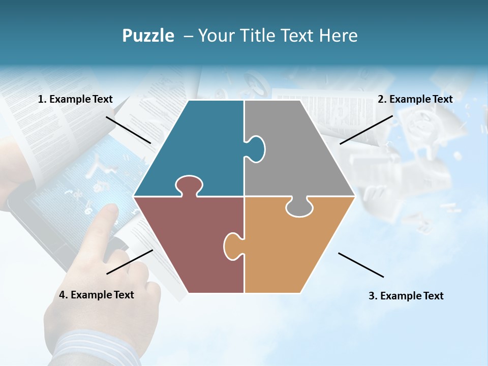 Cover Casual Mobile PowerPoint Template