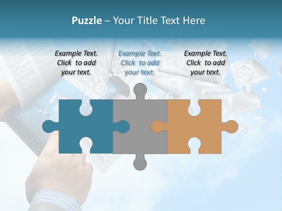 Cover Casual Mobile PowerPoint Template