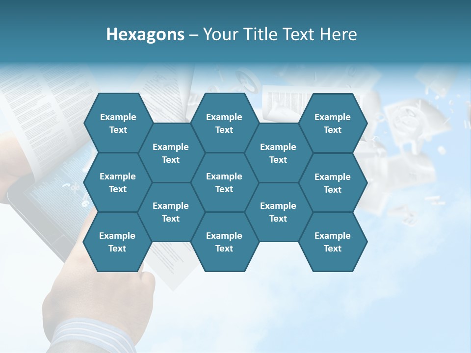 Cover Casual Mobile PowerPoint Template