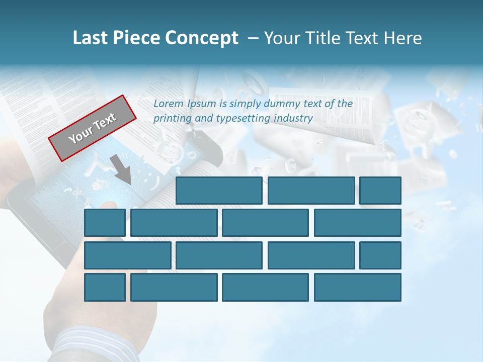 Cover Casual Mobile PowerPoint Template