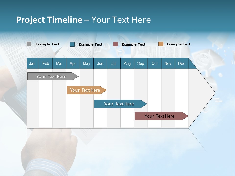 Cover Casual Mobile PowerPoint Template