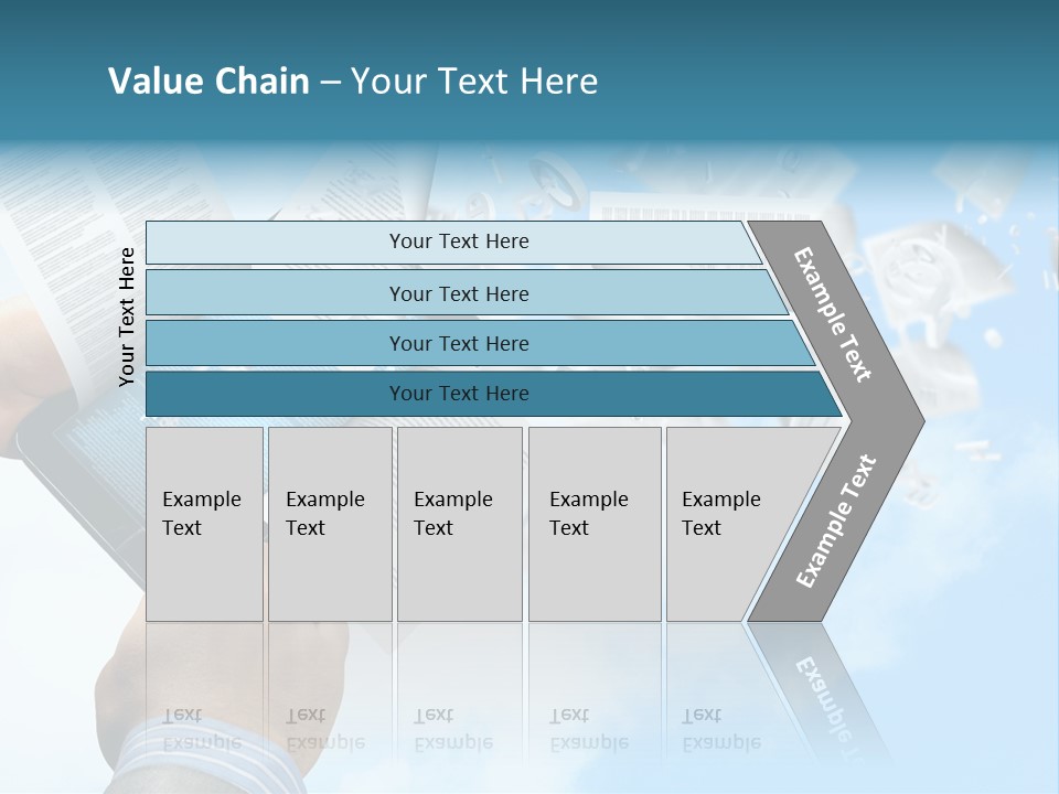 Cover Casual Mobile PowerPoint Template
