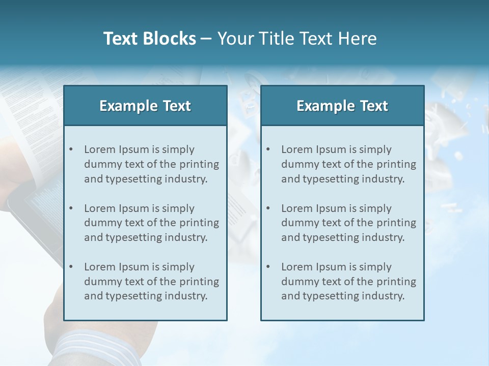 Cover Casual Mobile PowerPoint Template