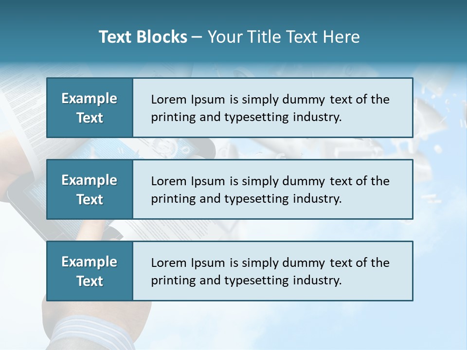 Cover Casual Mobile PowerPoint Template
