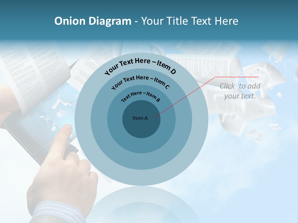 Cover Casual Mobile PowerPoint Template