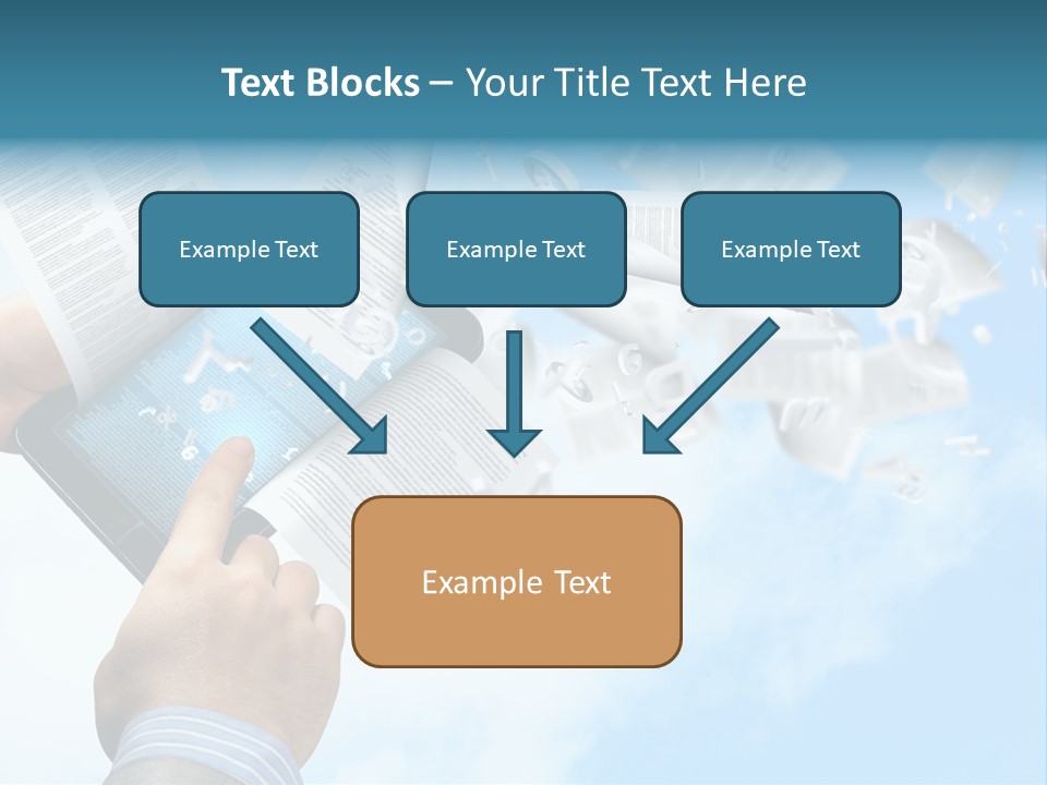 Cover Casual Mobile PowerPoint Template