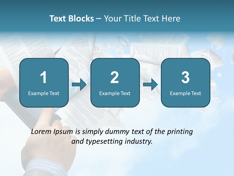 Cover Casual Mobile PowerPoint Template