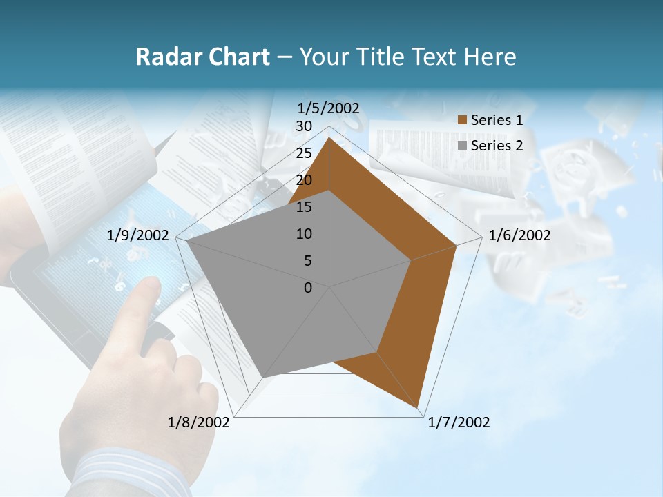 Cover Casual Mobile PowerPoint Template