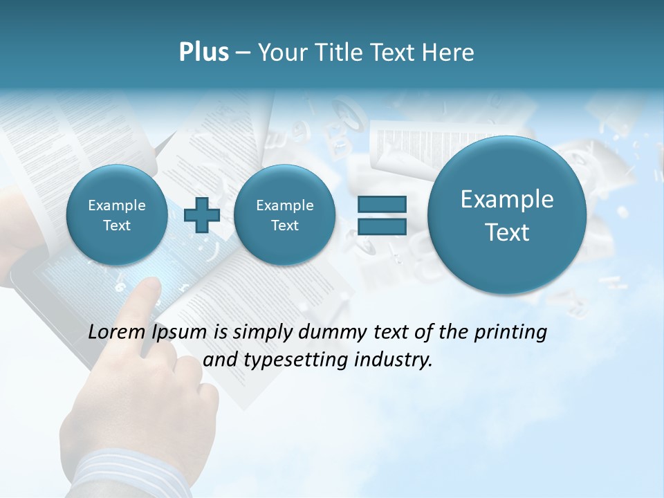 Cover Casual Mobile PowerPoint Template