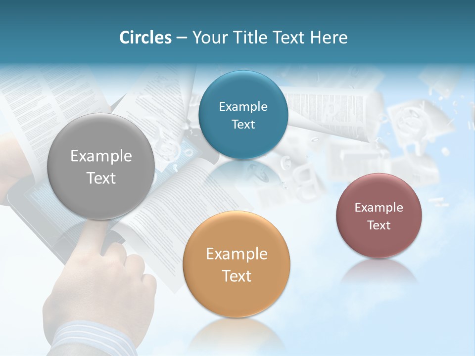 Cover Casual Mobile PowerPoint Template