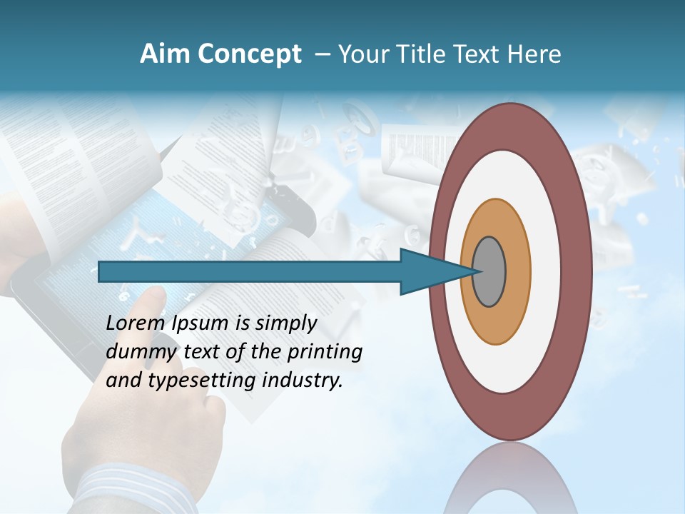 Cover Casual Mobile PowerPoint Template