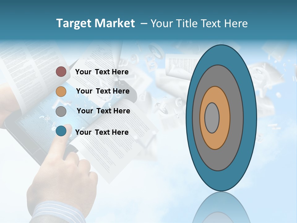 Cover Casual Mobile PowerPoint Template