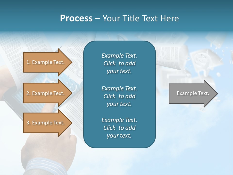 Cover Casual Mobile PowerPoint Template