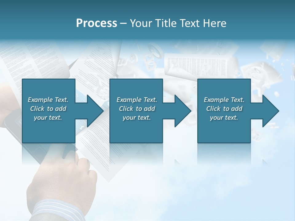 Cover Casual Mobile PowerPoint Template