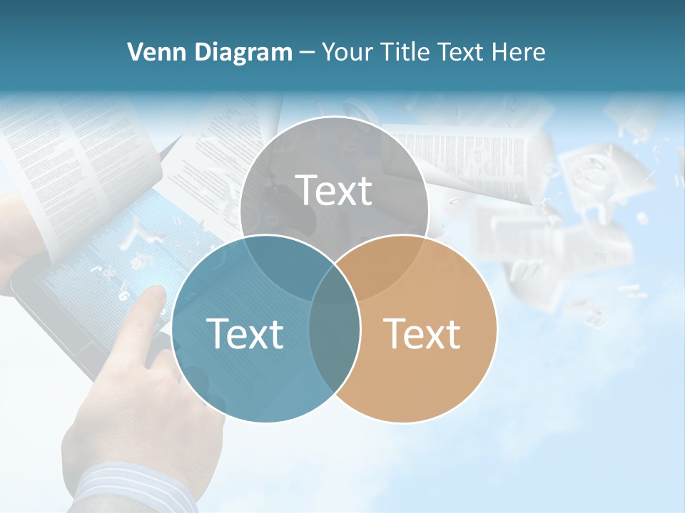 Cover Casual Mobile PowerPoint Template
