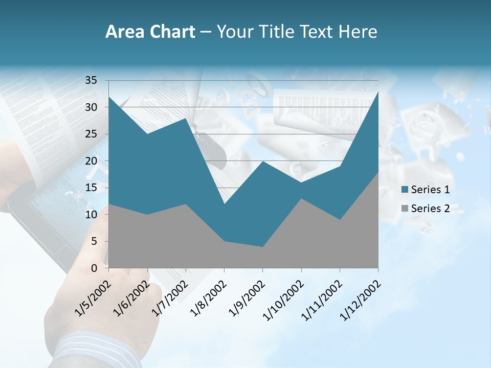 Cover Casual Mobile PowerPoint Template