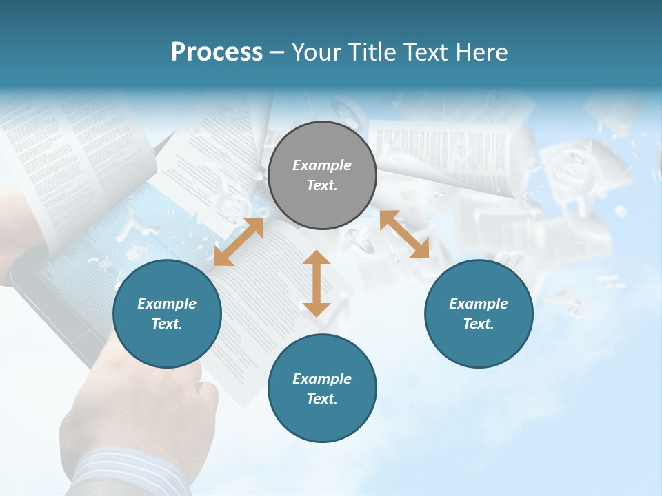 Cover Casual Mobile PowerPoint Template